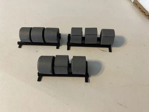 N SCALE 9 STEEL COILS and 3 RACKS for GONDOLAS, FLATBEDS or BOXCARS - Picture 1 of 11