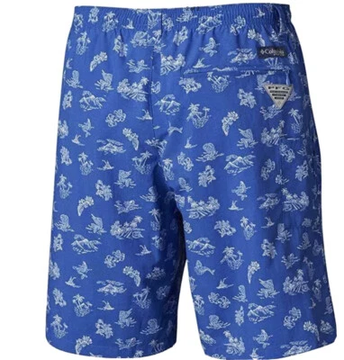 NWT Columbia PFG Backcast Water Swim Short Mermaids Beach Omni-Shade XXL 2XL 6” - Image 1 of 4