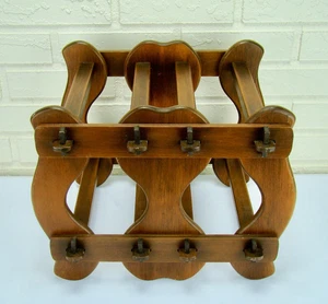 Antique Arts & Crafts Mission Wine Rack Canterbury Music Stand - Picture 1 of 24