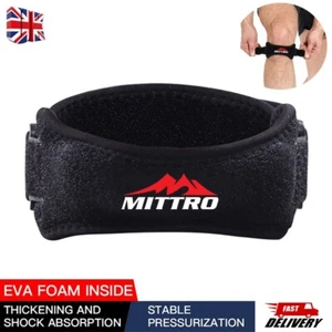Patella Tendon Knee Support Strap Brace Neoprene Stabilising Adjustable Gel Pad - Picture 1 of 8