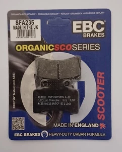 Pastillas de freno delanteras KSR Soho 125/150 (2006 a 2015) EBC (SFA235) (1 juego) - Imagen 1 de 7