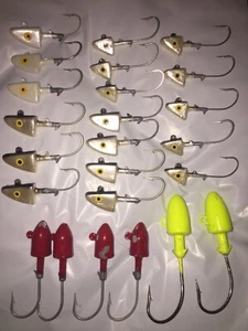 Big Game Offshore Jigköpfe Swimbait Jig Haken 0,08 Oz - 4 Oz Set - Bild 1 von 4
