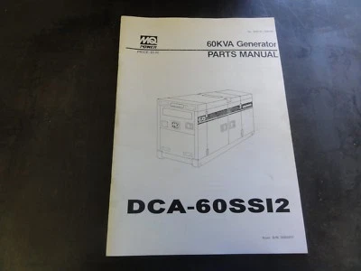 Multiquip Power 60KVA Generator Parts Manual - Image 1 of 4