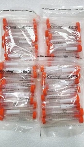 Tubos centrífugos Corning 430766 15 ml PP con tapa de sello de enchufe, estériles LOTE DE 100 - Imagen 1 de 3