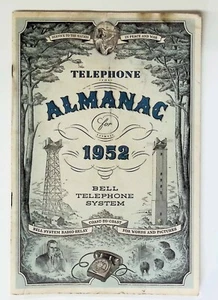 1952 Bell Telephone Almanac Newsletter Pamphlet - Picture 1 of 6