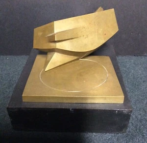 Mid-century Modernist Bronze Sculpture - Picture 1 of 8