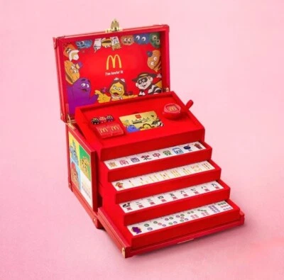 McDonalds Hong Kong 50 Aniversario Mahjong Set Regalo 2025 Edición Limitada Foto 1 de 4