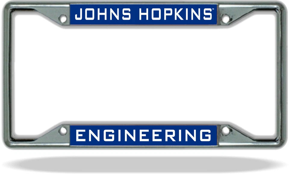 Marco de matrícula Johns Hopkins ENGINEERING Foto 1 de 1