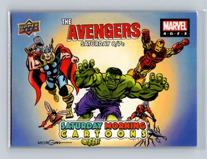 The Avengers 2020 Upper Deck Marvel Ages Saturday Morning Cartoons Karte #SMC-8 - Bild 1 von 2