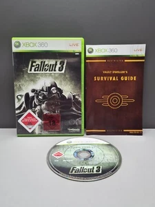 FALLOUT 3 + ANLEITUNG MICROSOFT XBOX 360 PAL OVP CIB KOMPLETT KULT GAME - Bild 1 von 2
