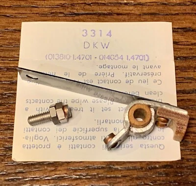 DKW 125 250 PUNTOS DE CONTACTO MODELOS 1949-1960 Foto 1 de 3