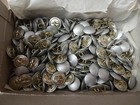 100 Stück orig. Bundeswehr Knöpfe Uniform silber Uniformknöpfe 21 mm Knopf Bw   