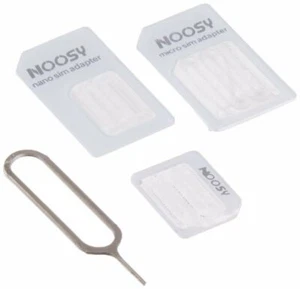 Juego convertidor adaptador adaptador micro estándar tarjeta SIM a tarjeta micro 2 tarjetas 4 en 1 - Imagen 1 de 6