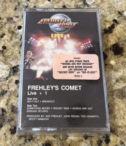 FREHLEY’S COMET LIVE + 1 CASSETTE Atlantic 781826-4 NEW & Sealed! - Picture 1 of 3