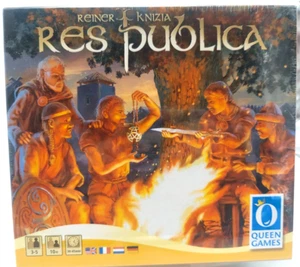 Juego de mesa Reiner Knizia Res Publica 2011 de Queen Ages 10+ juega 3-5 *NUEVO* - Imagen 1 de 2