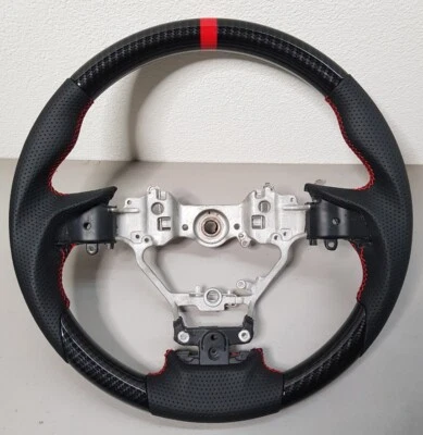 Se adapta a: Volante anillo rojo fibra de carbono Hydro Dip 2016-2019 Lexus GS350 ¡OFERTA! Foto 1 de 4