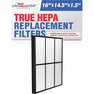 LifeSupplyUSA Filter Replacement Compatible with Hunter 30940 30210 30214 30215 - Picture 1 of 5