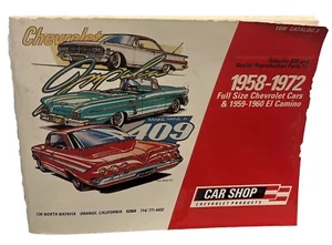 Car Shop Chevrolet Car Parts Catalog vintage books 1958-1972 - Bild 1 von 8
