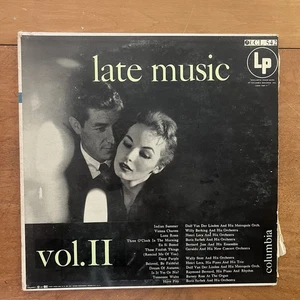 VARIOUS: late music vol. 2 COLUMBIA 12" LP 33 RPM - Picture 1 of 4