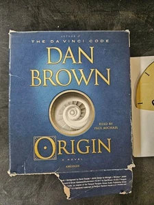 Dan Brown Origin The Author Of The DaVinci Code Audio Book On CD - Picture 1 of 4