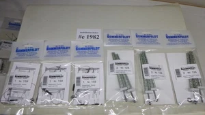 Sommerfeldt H0 9 piezas n.º 124 mástiles + 159 tensores, en embalaje original sin abrir -#1982 - Imagen 1 de 6