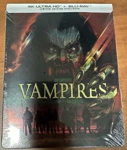 John Carpenter's Vampires (4K UHD + Blu-ray) Steelbook, New/Sealed - Picture 1 of 7