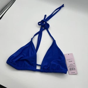 Wild Fable Size S (4-6) Blue Bikini Top NOT Padded - Picture 1 of 6