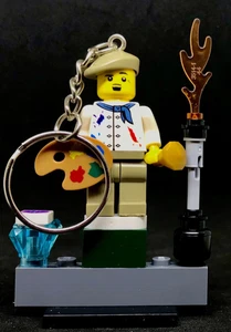 LLAVERO PEDESTAL LEGO+ PABLO RUIZ PICASSO EL PINTOR EN PRECIOSA CAJA - Imagen 1 de 7