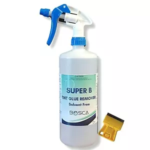 Super B 1L With Scrapper - Window Tint Glue Remover- Fast Shipping!! - Picture 1 of 7