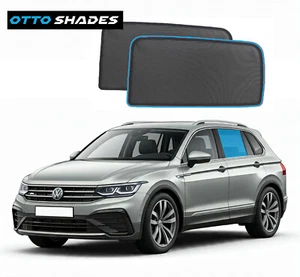 Sun Shade Magnetic Car Sun Blind Mesh Rear Port Window for VW Tiguan 2018-24 - Picture 1 of 12