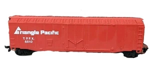 Bachmann Triangle Pacific box car T.P.F.X. 5510 HO scale vintage 1980s - Picture 1 of 4