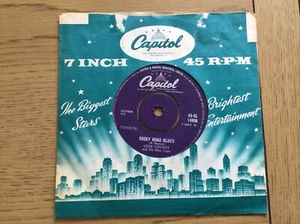 Gene Vincent: Rocky Road Blues : BG / EX 7” Vinyl Single, Free Uk Post - Picture 1 of 4