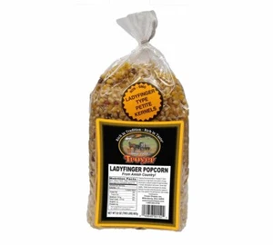 Amish Popcorn glutenfrei gentechnikfrei Lady Finger Popcorn 2 Pfund Beutel Troyer Farmen - Bild 1 von 1