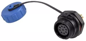 PRO ELEC - Circular Threaded Panel Mount Connector Socket, 9-Pole, IP68 - Picture 1 of 1