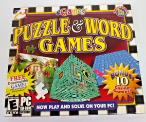 JUEGOS DE PUZZLE Y PALABRAS eGames (PC, CD-ROM © 2003) WINDOWS 95/98/ME/2000/XP - Imagen 1 de 4