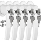 Fenstergriff abschließbar Knopf Fensterbeschläge gleichschließend Fensterschloss