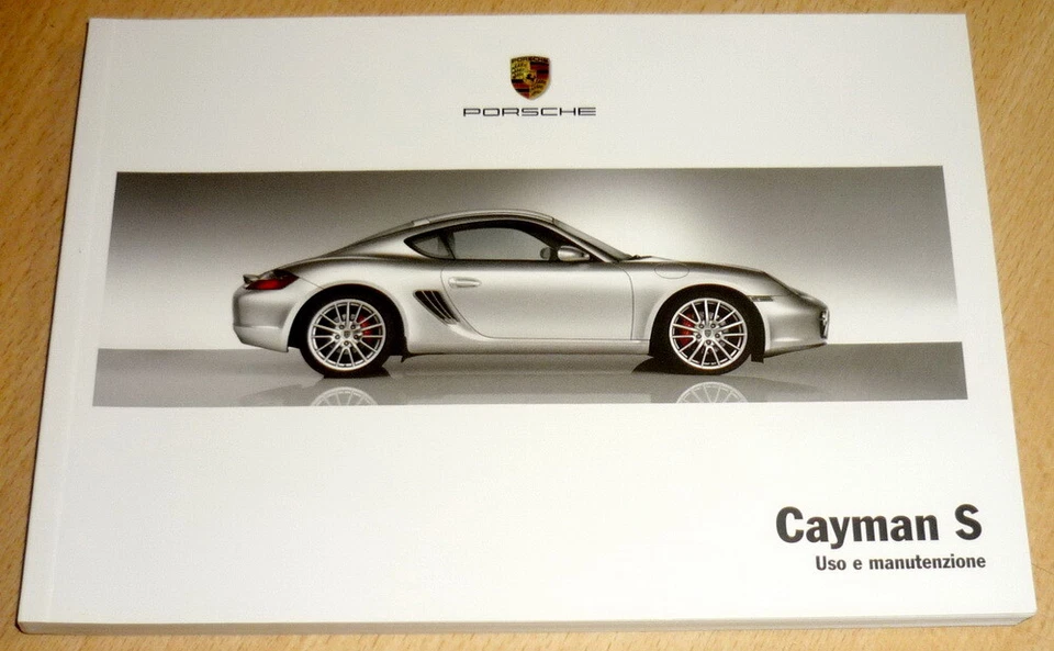 Porsche CAYMAN,libretto di uso e manutenzione 2005/2006 (ITA) - Immagine 1 di 1