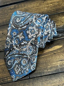 Bruno Piattelli Neu mit Etikett handgefertigte Herrenkrawatte 100 % Seide - Bild 1 von 6