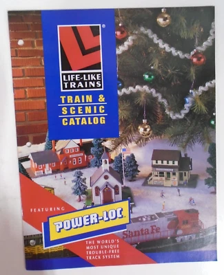 2 VINTAGE LIFE-LIKE MODEL TRAIN  1998 DEALERS CATALOGS - Image 1 of 4