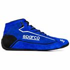 Sparco Slalom+ Suede  Shoes FIA 8856-2018 / SFI3.3/5 Race Boots Blue