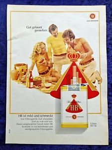 HB Filter Zigaretten, originale Werbung aus 1972 Picknick - Bild 1 von 1