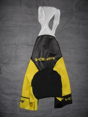 VOLER women's cycling bib shorts size XS yellow black NEW without tags EXCELLENT - Imagem 1 de 4