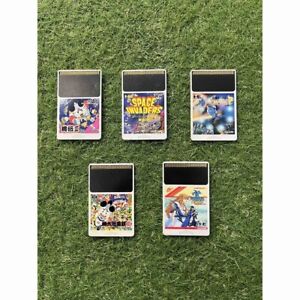 Ensemble de 5 pièces vintage JPN collection limitée de jeux vidéo PC