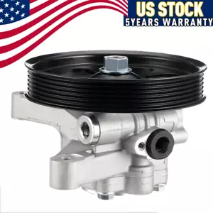 56110R70A11 Power Steering Pump W/Pulley For 08-12 Honda Pilot Accord Crosstour - Foto 1 di 16