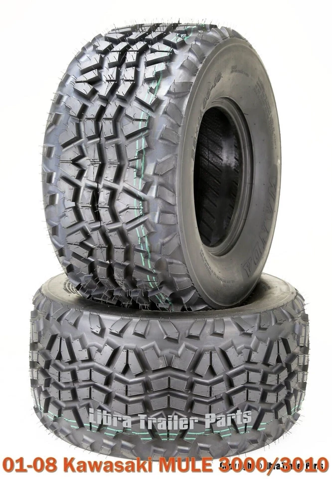 Комплект из 2 универсальных шин 23x11-10 для квадроциклов 01–08 Kawasaki MULE 3000/3010 с высокой нагрузкой - Изображение 1 из 3