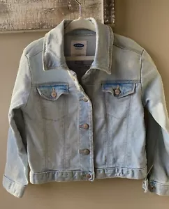OLD NAVY Kids Toddler Denim Jacket Size 4T Light Wash ~ Ready for Spring - Picture 1 of 3