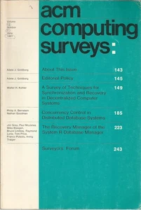 ACM Computing Surveys: Vol. 13, No. 2, June 1981, Good Books - Picture 1 of 1