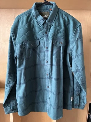 Howler Bros Quintana XL Franela Acolchada Azul Foto 1 de 4