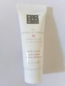 Body Cream. Rice Milk. &. Cherry Blossom. Rituals. 10ml. The Rituals Of Sakura. - Bild 1 von 6