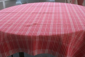 Mantel a Cuadros Vintage Rojo Blanco Guinga 44" x 48" Rectangular Picnic *Defecto - Imagen 1 de 8
